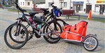 Fotka - nakladni vozik za kolo -SLEVA-pouzity - Fotografie č. 1